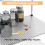 6 Pcs Shelf Liners of Wire Shelf System Plastic Shelf Liners Mats for Wire Shelving 6