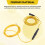 Water Leak Sensing Cable - Extension Sensor for Risinglink Leak Detector - Great for DIY Projects and Expanded Coverage 3
