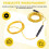 Water Leak Sensing Cable - Extension Sensor for Risinglink Leak Detector - Great for DIY Projects and Expanded Coverage 6