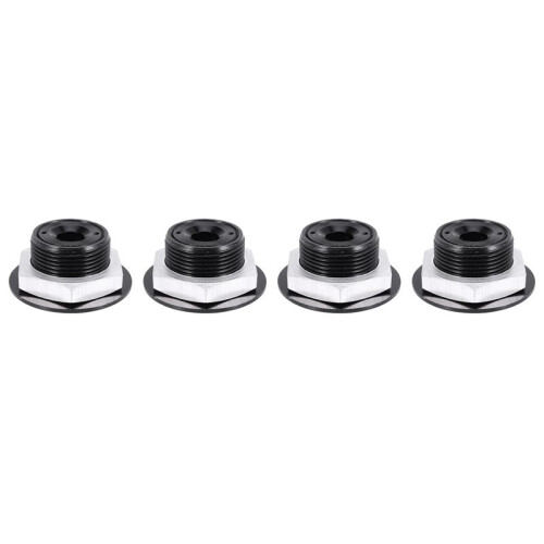 80X Push Button Quick Release Car Hood Bonnet  Pin Lock Bumper Clip Black 1