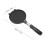 Egg Roll Press Pan Aluminum 6.8 Inch Glossy Tortilla Maker with Handle 2
