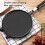 Egg Roll Press Pan Aluminum 6.8 Inch Glossy Tortilla Maker with Handle 4