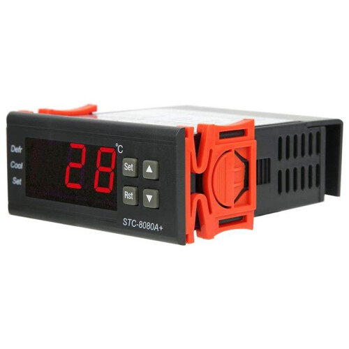 Stc-8080A Digital Refrigerator Defrosting Alarming Temperature Controller Plastic Thermostat Controller 2