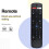 Télécommande de Remplacement S461V07.06 pour Téléviseur Intelligent pour  S461V07.06 6
