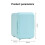 4L Car  Refrigerator Medication Multifunction Portable Refrigerator Desktop Cosmetics Refrigerators Cold/Heat 6