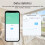 TUYA Zigbee Temperature Sensor APP Remote Monitor Tuya Waterproof Temperature Sensor  Home 1M 8