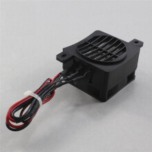 Constant Temperature Air Heater 24V 200W PTC Heating PieceCeramic Air Heater with Conductive Belt Fan