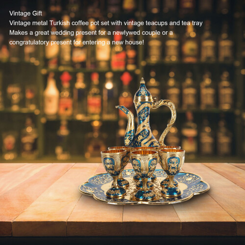 Ornate Turkish Tea Pot Set