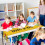 Back to School Table Runner 72x13in EyeCatching School Design Classroom Party Decoration Polyester 3