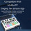 X7 Live Streaming Sound Card Voice Changer DJ Mixer Effects for PC Smartphone Computer Audio Interface Console Card 8