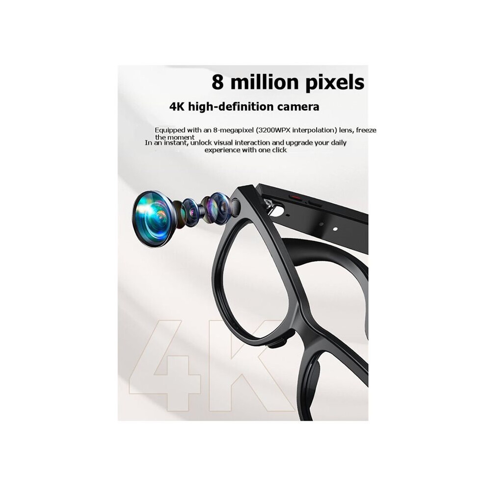 Lunettes Intelligentes SIKE G1 - Traduction IA, Caméra, Bluetooth, Wi-Fi - NEUVES