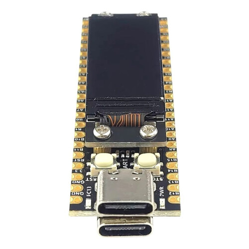 STM32F103C8T6 Development Board with 0.96 Inch TFT LCD Screen Display 8MB Flash MCU Minimum System Board