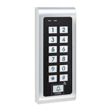 WIFI Keypad for Access Control with Tuya App Remote Unlock IP66 Waterproof RFID EM Card 10000user Interlock Low Power
