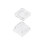 90pcs XDA Profile Transparent Keycaps for MX Mechanical Keyboards Blank PC Caps 3