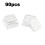 90pcs XDA Profile Transparent Keycaps for MX Mechanical Keyboards Blank PC Caps 5