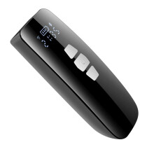Portable Scanner 1D Code Wireless Barcode Scanner with Screen Storage Barcode Scanner