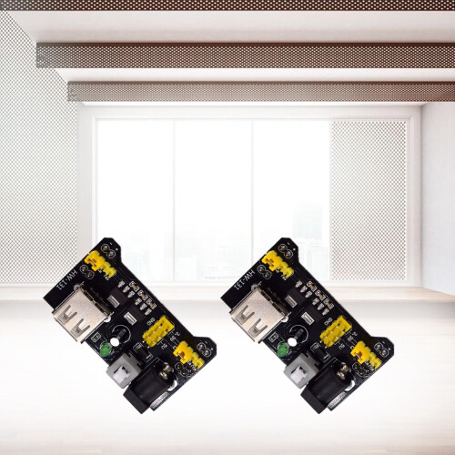 4Pcs HW-131 Breadboard Power Module Breadboard Special Power Module Kompatibel mit 5 3.3V für Breadboards 1