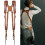 Double Shoulder Camera Strap Adjustable Camera Shoulder Belt Portable Shoulder Harness Outdoor Photography Tools Black 2