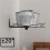 Wall Mount Projector Stand Sturdy Aluminium Alloy Metal Bracket Multi-Angle Compatible with Most Projectors Silver Gray 2