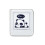 NFC Memory Keyring 1.54 Inch Three Color E-Paper Display Screen Image Wireless Transmission Keychain 2