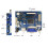 Kit de Placa de Driver LCD HD de 7 Polegadas e 50 Pinos com Resolução 1024x600 e Compatível com para  para Raspberry Pi 2