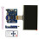 Kit de Placa de Driver LCD HD de 7 Polegadas e 50 Pinos com Resolução 1024x600 e Compatível com para  para Raspberry Pi 6