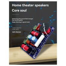 Modulo Crossover per Altoparlanti Audio DIY, Divisore di Frequenza A 3 Vie, 250 W, 850/5200 Hz, per Sistemi Audio Stereo Hi-Fi con Bassi Medi
