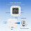 Tuya Zigbee Temperature and Humidity Sensor with LCD Digital Display APP Real- Monitoring Remote Control 5