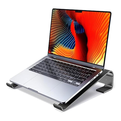 Suporte Ergonômico para Laptop com Sistema de Resfriamento em Liga de Alumínio para , para , ,  e XPS de 10 A 18 Polegadas. 1