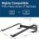Suporte Ergonômico para Laptop com Sistema de Resfriamento em Liga de Alumínio para , para , ,  e XPS de 10 A 18 Polegadas. 6