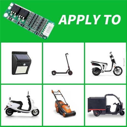 5S 21V 56A Lithium-Ion Battery Charging Protection Board+Cable Supporting Short Circuit/Overload/Over Current Protection 2