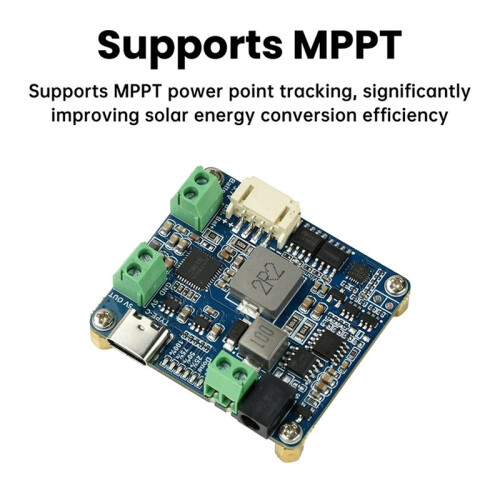 Type-C Solar Power Manager Module for Charging Li-Battery with 5V 3A Output for 6-24V Solar Panel 1