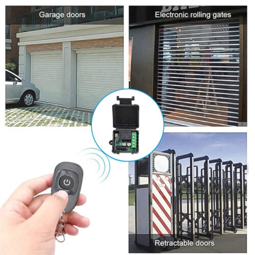 433Mhz  12V 1CH Universal Wireless Remote Control  Relay Receiver Module Transmitter 433Mhz Remote Control 2
