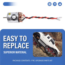 540 Brushed Motor Waterproof with Heat Sink for 1:10 RC Car Crawler Axial SCX10 AXI03007 90046 Redcat Gen8 29T