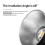 Fishscale Standard Hood Flash Mount 60-Degree Professional Reflector Diffuser Photography Metal Accessory 3