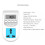 AC220V Timer Socket LCD Timing Controller 7 Day Weekly Programmable Timer  for Lamp Water Heater EU Plug 3