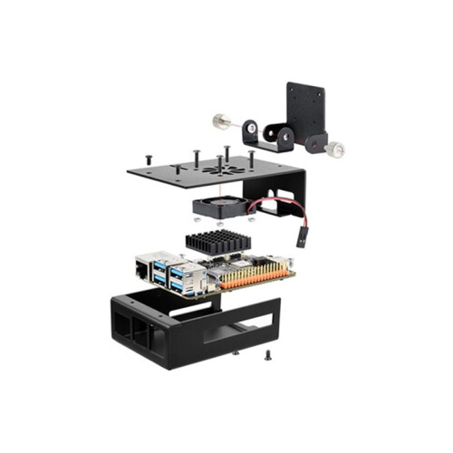 Secure Housing Case for RDK X5 Board with Camera Holder Enhanced Protection Easy Installation Ideal for DIY Electronics 1