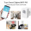 Tuya Zigbee PIR Motion Sensor for  Life Infrared Passive Detection Security Alarm System Detector Remote ZIGBEE 4
