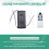Ceiling Fan Remote Control Kit 50W 6-Speed Timing Function Replacement Remote for  Ceiling Fans & Lights 6