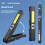 COB Magnetic Work Light Rechargeable LED Inspection Pen Strong Magnetism Inspection Light LED Work Light 5