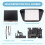 IPS V4.2 Pre-Laminated Screen MOD Kits for  Game Gear Highlight Brightness Backlit LCD Screen for  GG Console 5