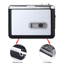 Ezcap231 Kassetten-Musik-Audio-Player zu MP3-Konverter USB-Kassetten-Player Capture Recorder auf USB-Flash-Laufwerk Kein PC
