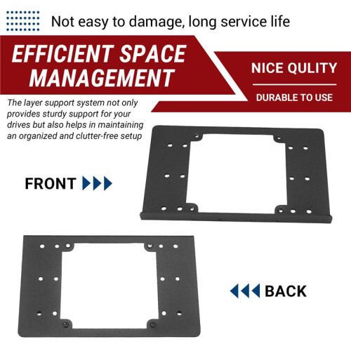 3.5 Inch Hard Disk Bracket 3 Layers Holder Desktop Computer Case HDD Expansion Support Bracket A