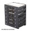Suporte para Disco Rígido Mecânico 6F Integrado Ao Chassi, com Ventoinha de Expansão para Resfriamento de Disco Rígido de 3,5 Polegadas, Preto, A 4