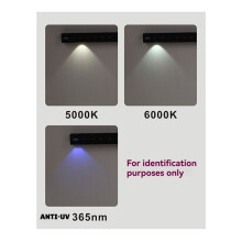 Bâton de Lampe à Température de Couleur 2700K-6000K UV365nm, Baguette Lumineuse pour Photographie, Outil D'Éclairage B