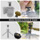 Foldable Cold Shoe Adapter for  Mic  with 1/4-20 Angle Adjustable Adapter for DSLR Camera Video Recording 7