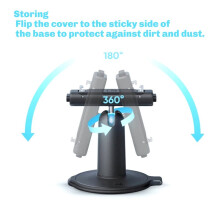 For GO Ultra Pivot Stand Magnetic Mount Joint 1/4In Mounting Gear for Insta 360 GO Ultra Accessories