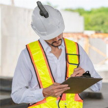 Hard Hat Mount Base for X4 Air X5 X4 X3 ONE X2 ONE 1-Inch Edition Construction Site Safety Helmet Bracket