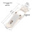 10Pcs Spring Loaded Toggle Catch, Stainless Steel Spring Toggle Lock with Padlock Hole for Cabinet, Wooden Case Medium 10