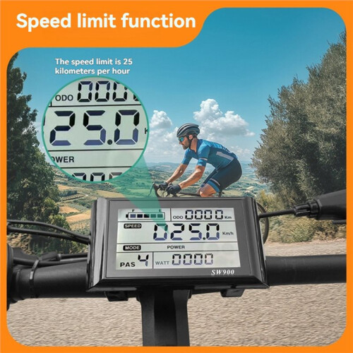 40A 48V-72V Sine Wave Controller Electric Bike Three Mode Controller SW900 Display Color Screen E-Bicycle Accessories 2